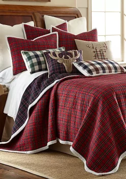 Coupon ⭐ Levtex Home Plaid Fur Quilt Set ⌛