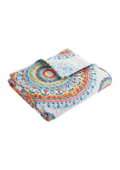 New 🤩 Levtex Home Mayla Quilted Throw 🔔 -Cheap Levtex Store Belk 2535