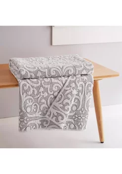 Outlet 👍 Levtex Home Sherbourne Stitch Quilted Throw 🔥 -Cheap Levtex Store Belk 2563