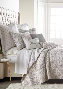 Budget 🎁 Levtex Home Fallon Quilt Set 😉 -Cheap Levtex Store Belk 2574