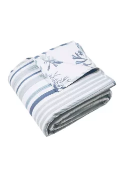 Flash Sale ✨ Levtex Home Truro Stripe Quilted Throw ⌛ -Cheap Levtex Store Belk 2594