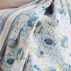 Promo 🤩 Levtex Home Tropical Sea Quilted Throw 💯 -Cheap Levtex Store Belk 2639