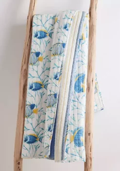 Promo 🤩 Levtex Home Tropical Sea Quilted Throw 💯 9 Promo 🤩 Levtex Home Tropical Sea Quilted Throw 💯 -Cheap Levtex Store Belk 2641