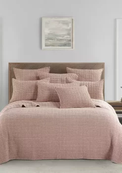 Best Sale 👏 Levtex Home Mills Waffle Adobe King Bedspread Set 💯 -Cheap Levtex Store Belk 27