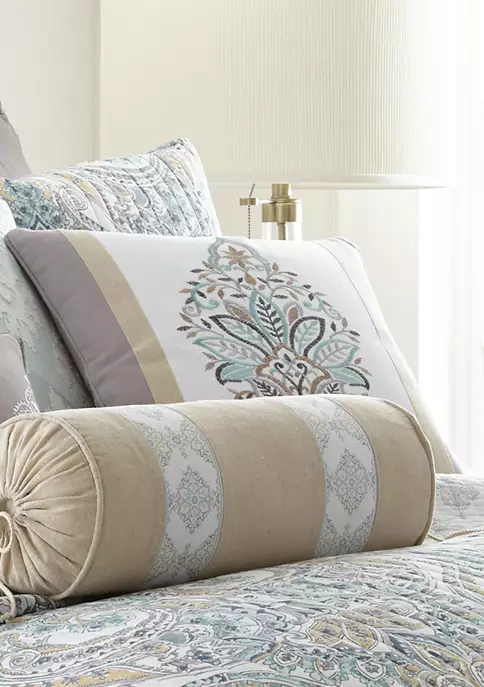 Best Sale ๐ Levtex Rome Pieced Pillow โ๏ธ 4 Best Sale ๐ Levtex Rome Pieced Pillow โ๏ธ - Image 2