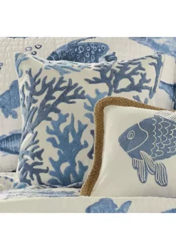 Flash Sale ⭐ Levtex Home Pataya Coral Pillow 😀 -Cheap Levtex Store Belk 2707