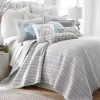 Coupon 🥰 Levtex Vasari Stripe Gray Quilt Set ✨ -Cheap Levtex Store Belk 271