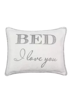 Coupon 😀 Levtex Home Fallon Bed I Love You Pillow ❤️