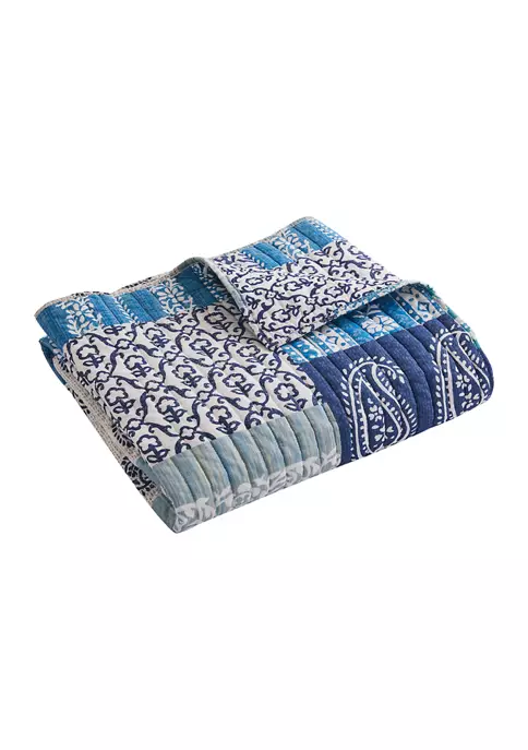 Brand new 😀 Levtex Home Chandra Quilted Throw 🔥 6 Brand new 😀 Levtex Home Chandra Quilted Throw 🔥 - Image 4