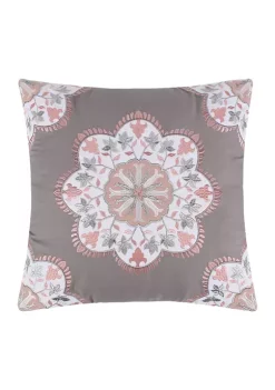 Brand new 🎉 Levtex Home Belhaven Gray Medallion Pillow 🔥
