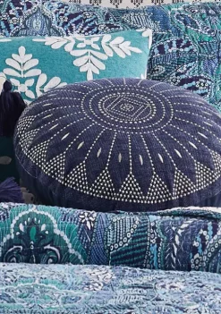 Cheap ✔️ Levtex Home Bellamy Teal Round Medallion Pillow 🎉 -Cheap Levtex Store Belk 2789
