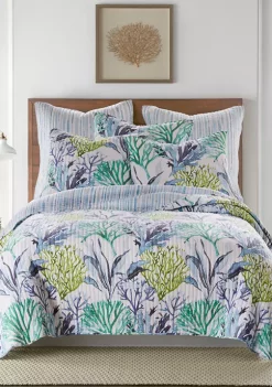 New ✨ Levtex Crete Quilt Set ⌛ -Cheap Levtex Store Belk 2820