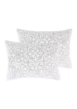 Wholesale 🎁 Levtex Home Sherbourne Stitch Standard Sham - 2 Pack 👏 -Cheap Levtex Store Belk 2841