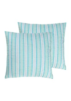 Brand new 🔔 Levtex Beach Days Euro Shams Set of 2 🤩