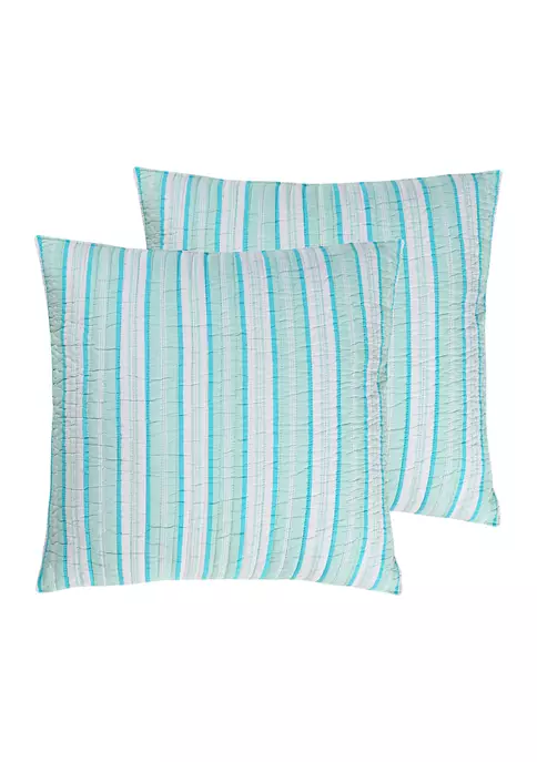 Brand new ๐ Levtex Beach Days Euro Shams Set of 2 ๐คฉ 6 Brand new ๐ Levtex Beach Days Euro Shams Set of 2 ๐คฉ - Image 4