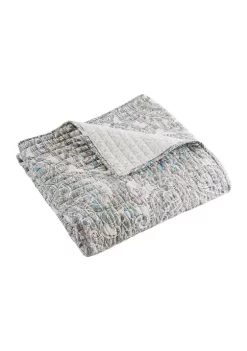 Hot Sale 🧨 Levtex Home Assisi Mint Quilted Throw 😀