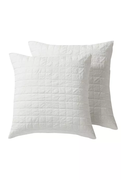 Hot Sale 😉 Levtex Home Bowie Euro Sham Set of 2 🌟 6 Hot Sale 😉 Levtex Home Bowie Euro Sham Set of 2 🌟 - Image 4