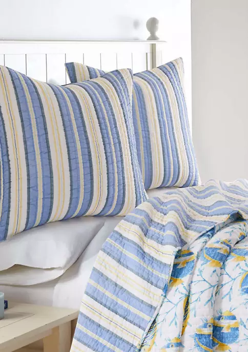 Cheap 😀 Levtex Home Tropical Sea Euro Sham 2 Pack 🤩 4 Cheap 😀 Levtex Home Tropical Sea Euro Sham 2 Pack 🤩 - Image 2