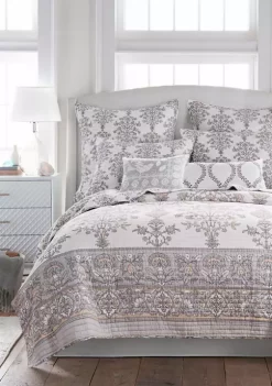 Deals 🧨 Levtex Home Filigree Floral Scroll Stitch Pillow 💯 -Cheap Levtex Store Belk 2962