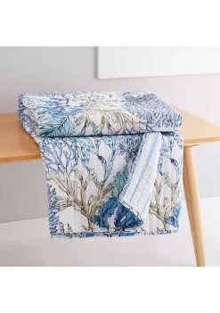 Wholesale 💯 Levtex Home Mahina Quilted Throw ⌛ -Cheap Levtex Store Belk 3000