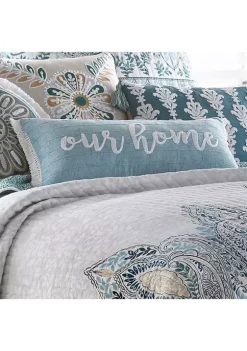 Coupon 🎉 Levtex Home Wentworth Our Home Pillow 🎁 -Cheap Levtex Store Belk 3019