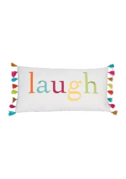 Promo 🔔 Levtex Home Kelsey Laugh Tassels Pillow ✔️ -Cheap Levtex Store Belk 3051