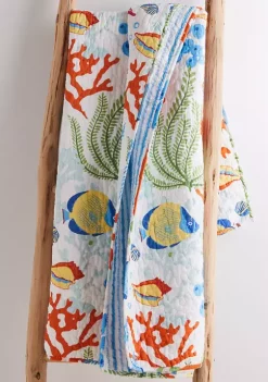 Promo 🧨 Levtex Home Portofino Quilted Throw 🎁 -Cheap Levtex Store Belk 3064