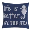 Best Sale ๐ฏ Levtex Home Atlantis Life is Better Pillow โจ 1 Best Sale ๐ฏ Levtex Home Atlantis Life is Better Pillow โจ -Cheap Levtex Store Belk 3078