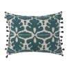 Flash Sale ✨ Levtex Home Vista Navy Crewel Beaded Pillow 🔔 -Cheap Levtex Store Belk 3082