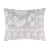 Buy 🔔 Levtex Home Filigree Gray Bird Pillow 👏 -Cheap Levtex Store Belk 3089