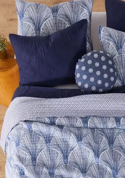 Deals 🧨 Levtex Home Wexford Blue Twin Quilt Set 🎁 -Cheap Levtex Store Belk 3095