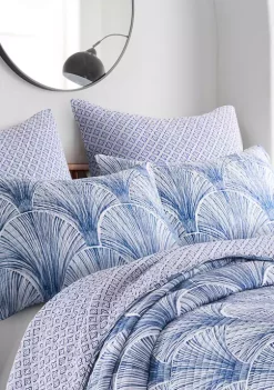 Deals 🧨 Levtex Home Wexford Blue Twin Quilt Set 🎁 -Cheap Levtex Store Belk 3096
