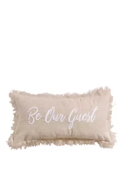 Cheap 🛒 Levtex Home Pembroke Spa Be Our Guest Pillow 🎉
