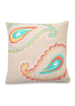 Flash Sale 🔔 Levtex Taner Spring Paisley Pillow 🔥