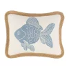 New 🎉 Levtex Home Pataya Fish Pillow 👍 -Cheap Levtex Store Belk 3188