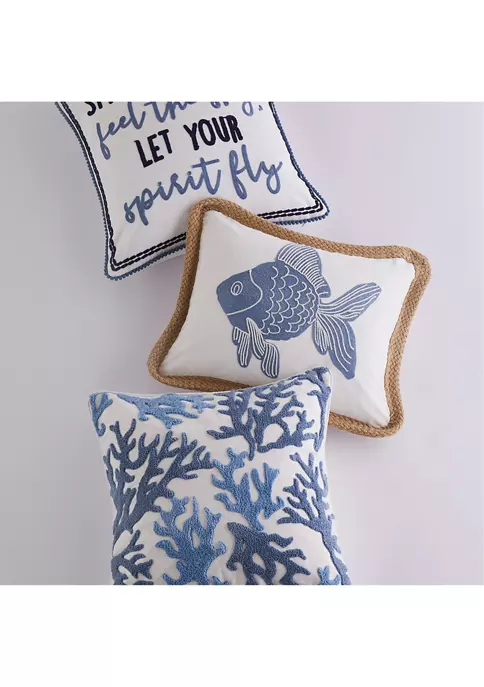 New 🎉 Levtex Home Pataya Fish Pillow 👍 4 New 🎉 Levtex Home Pataya Fish Pillow 👍 - Image 2