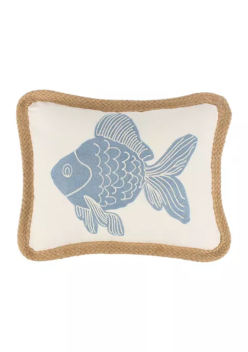 New 🎉 Levtex Home Pataya Fish Pillow 👍 6 New 🎉 Levtex Home Pataya Fish Pillow 👍 - Image 4