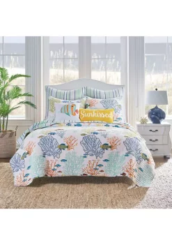 Buy 🥰 Levtex Home Deep Sea Multicolor Euro Shams - 2 Pack 🎉 -Cheap Levtex Store Belk 3210