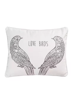 Flash Sale 🥰 Levtex Tanzie Love Birds Pillow 🎁 -Cheap Levtex Store Belk 3220
