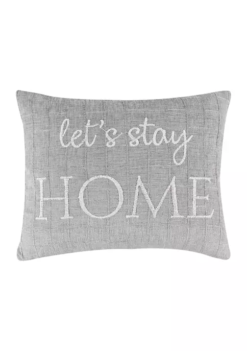 Flash Sale ⌛ Levtex Home Maribelle Let's Stay Home Pillow ⌛ 6 Flash Sale ⌛ Levtex Home Maribelle Let's Stay Home Pillow ⌛ - Image 4