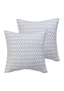 Best deal 🎁 Levtex Home Tamsin Gray Euro Sham Set of 2 💯
