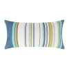 Best reviews of 🎁 Levtex Home Calico Blue Embroidered Stripe Pillow 🎉 -Cheap Levtex Store Belk 3288