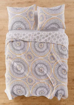 Discount 🧨 Levtex Home Luiza Ochre Full/Queen Quilt Set 💯 -Cheap Levtex Store Belk 3326