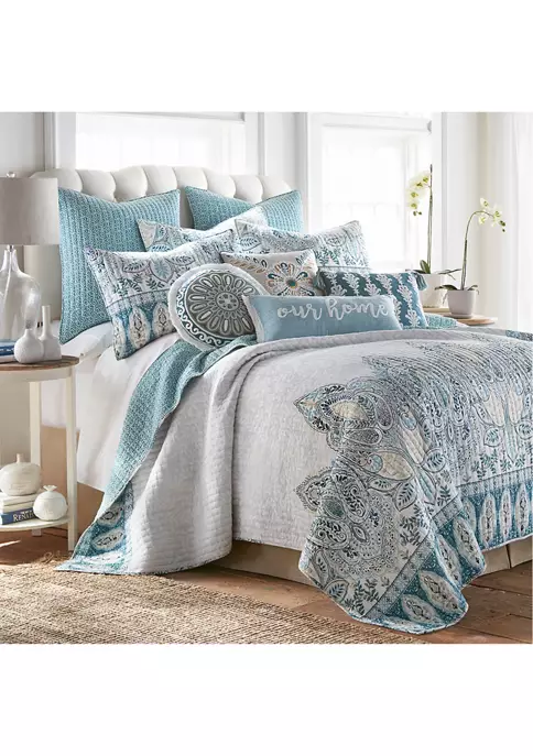 Brand new 😀 Levtex Home Wentworth Euro Sham - Set of 2 👏 5 Brand new 😀 Levtex Home Wentworth Euro Sham - Set of 2 👏 - Image 3