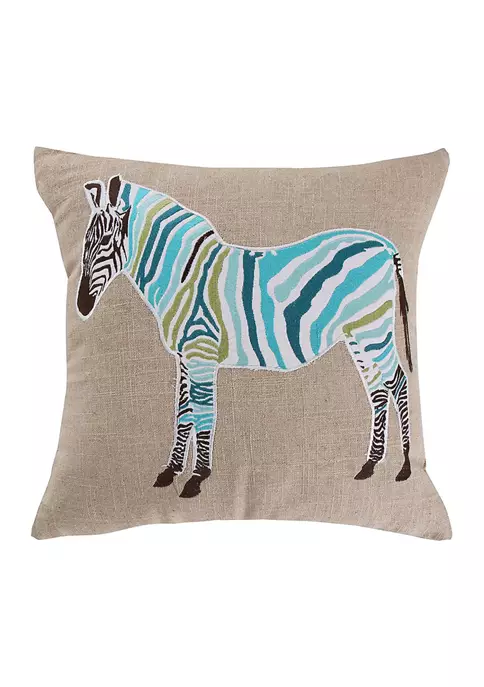 Cheapest ๐ Levtex Mirage Teal Zebra Pillow ๐ 5 Cheapest ๐ Levtex Mirage Teal Zebra Pillow ๐ - Image 3