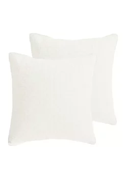 Discount 😉 Levtex Home Cross Stitch Bright White Euro Sham Set of 2 ✔️ 18 Discount 😉 Levtex Home Cross Stitch Bright White Euro Sham Set of 2 ✔️ -Cheap Levtex Store Belk 341