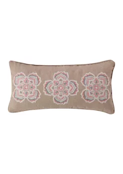 Hot Sale 🔔 Levtex Spruce Coral Medallions Pillow 🥰 -Cheap Levtex Store Belk 3423