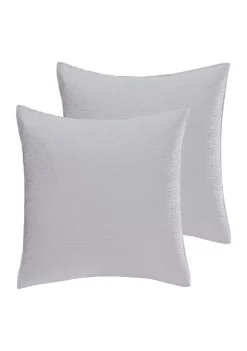 Discount 😉 Levtex Home Cross Stitch Bright White Euro Sham Set of 2 ✔️ 20 Discount 😉 Levtex Home Cross Stitch Bright White Euro Sham Set of 2 ✔️ -Cheap Levtex Store Belk 343
