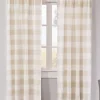 Budget 🎁 Levtex Set of 2 Camden Taupe Drape Panel 🤩 -Cheap Levtex Store Belk 3430