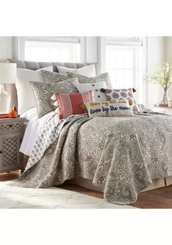 Best Sale 😉 Levtex Home Kassandra Live by Sun Moon Pillow ✔️ -Cheap Levtex Store Belk 3440